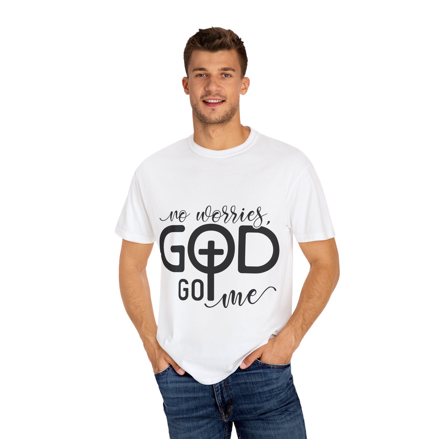 Faith-Inspired Unisex T-Shirt, No Worries God Go Me Tee, Motivational Shirt for Christians, Perfect Gift for Religious Occasions, [...]