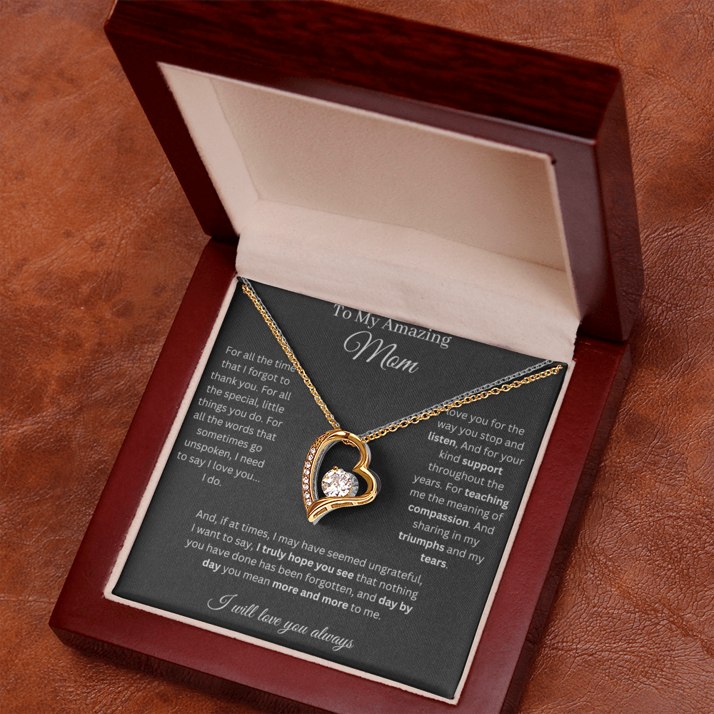 Love Necklace To Mom