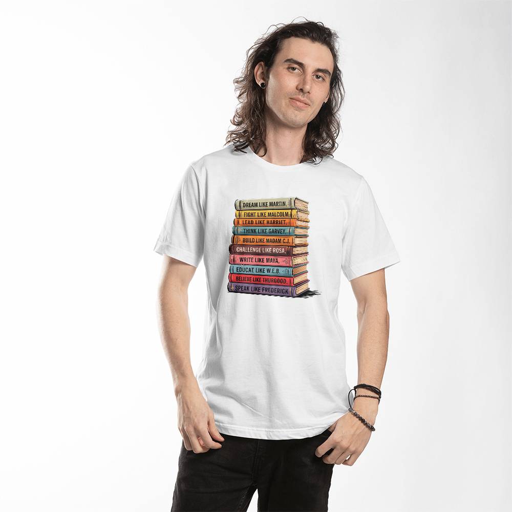 BLACK HISTORY BOOK T-SHIRT