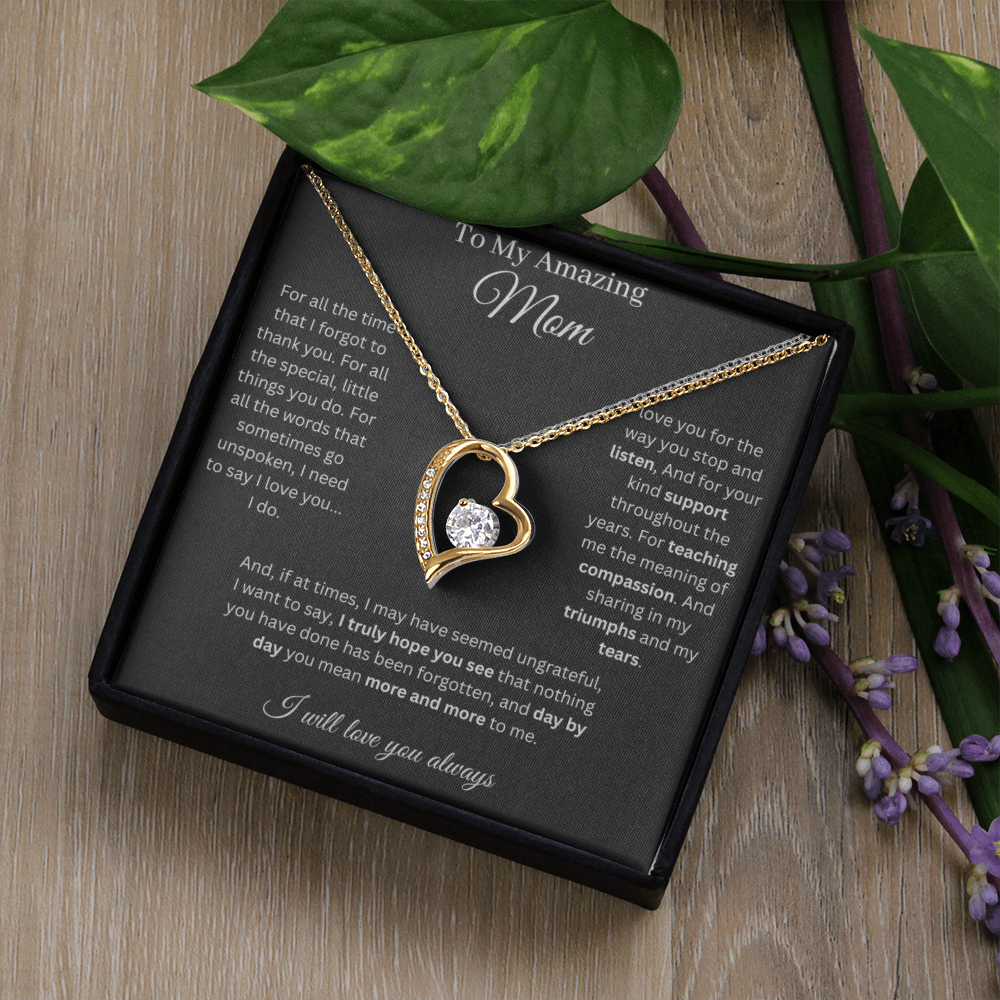 Love Necklace To Mom