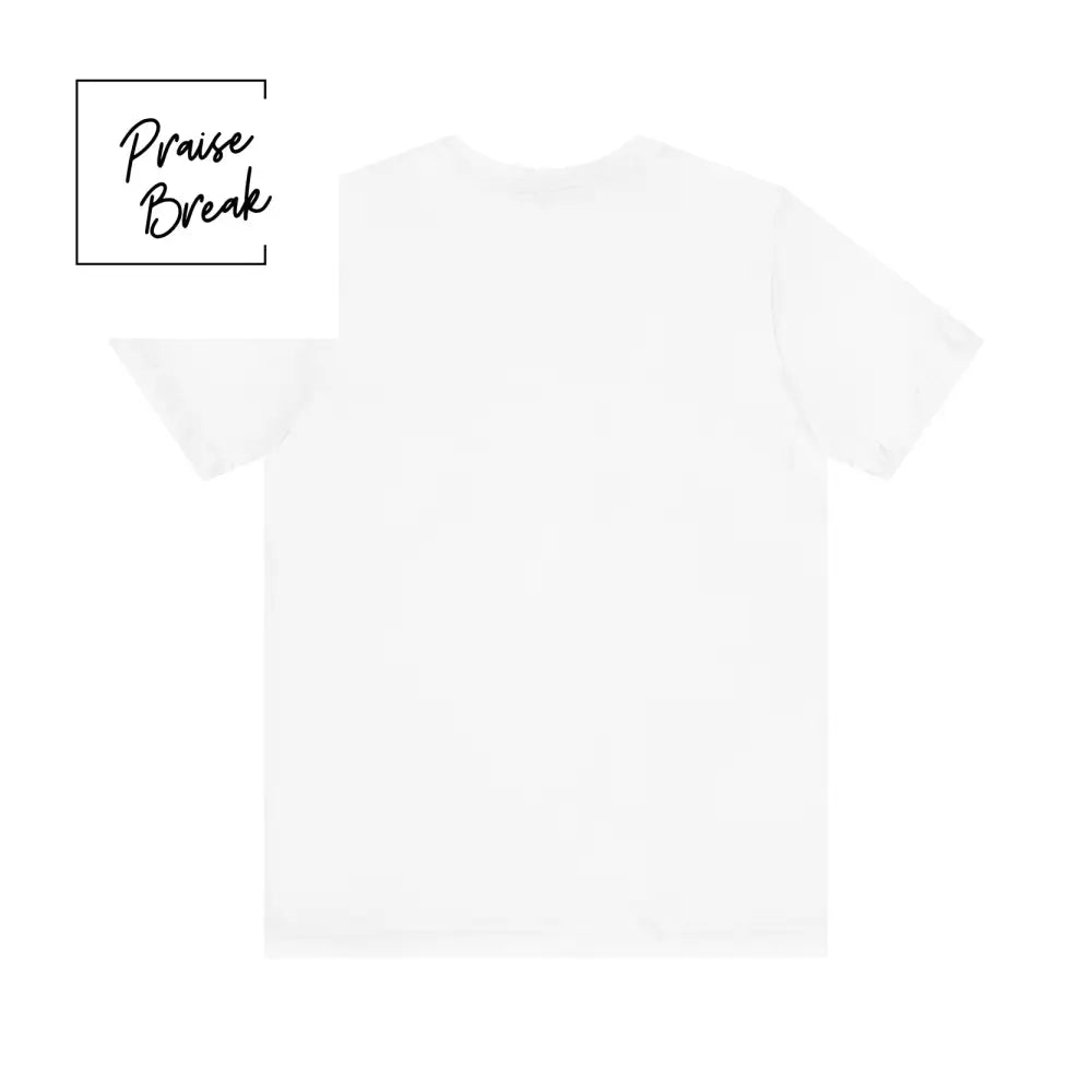 Faith-Inspired Unisex Short Sleeve Tee - Created with a Purpose Inspirational T-Shirt Christian Gift Casualwear